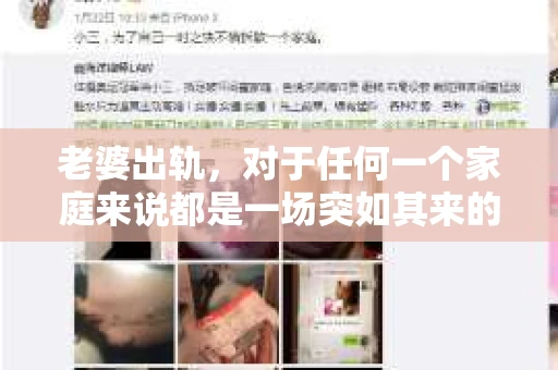 老婆出轨，对于任何一个家庭来说都是一场突如其来的风暴。面对这样的困境，如何挽回婚姻，重拾家庭的和谐，成为了许多人迫切想要了解的问题。今天，我们就来聊聊这个敏感而现实的话题——老婆出轨最好的挽回办法。