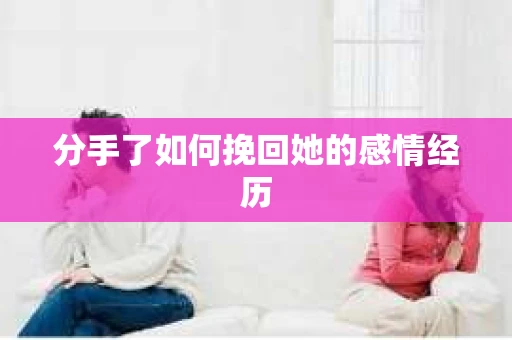 分手了如何挽回她的感情经历