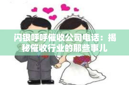 闪银呼呼催收公司电话：揭秘催收行业的那些事儿