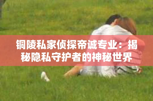 铜陵私家侦探帝诚专业：揭秘隐私守护者的神秘世界