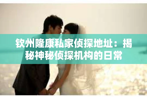 钦州隆康私家侦探地址：揭秘神秘侦探机构的日常