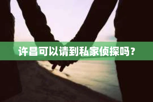 许昌可以请到私家侦探吗？