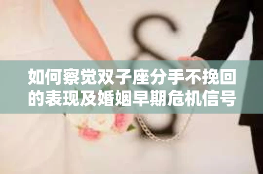 如何察觉双子座分手不挽回的表现及婚姻早期危机信号？
