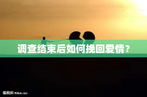 调查结束后如何挽回爱情? 调查结束后如何挽回爱情?