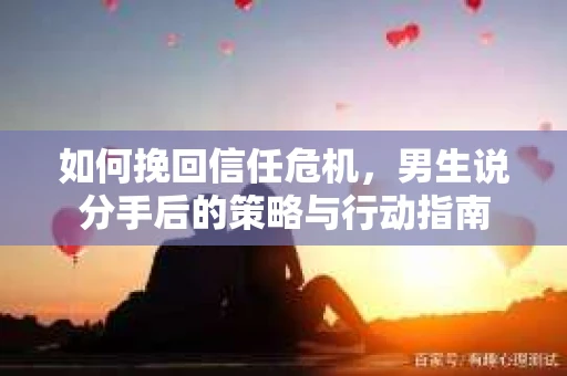 如何挽回信任危机，男生说分手后的策略与行动指南